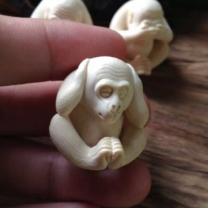 猛犸猴猴，精工雕刻 (2)